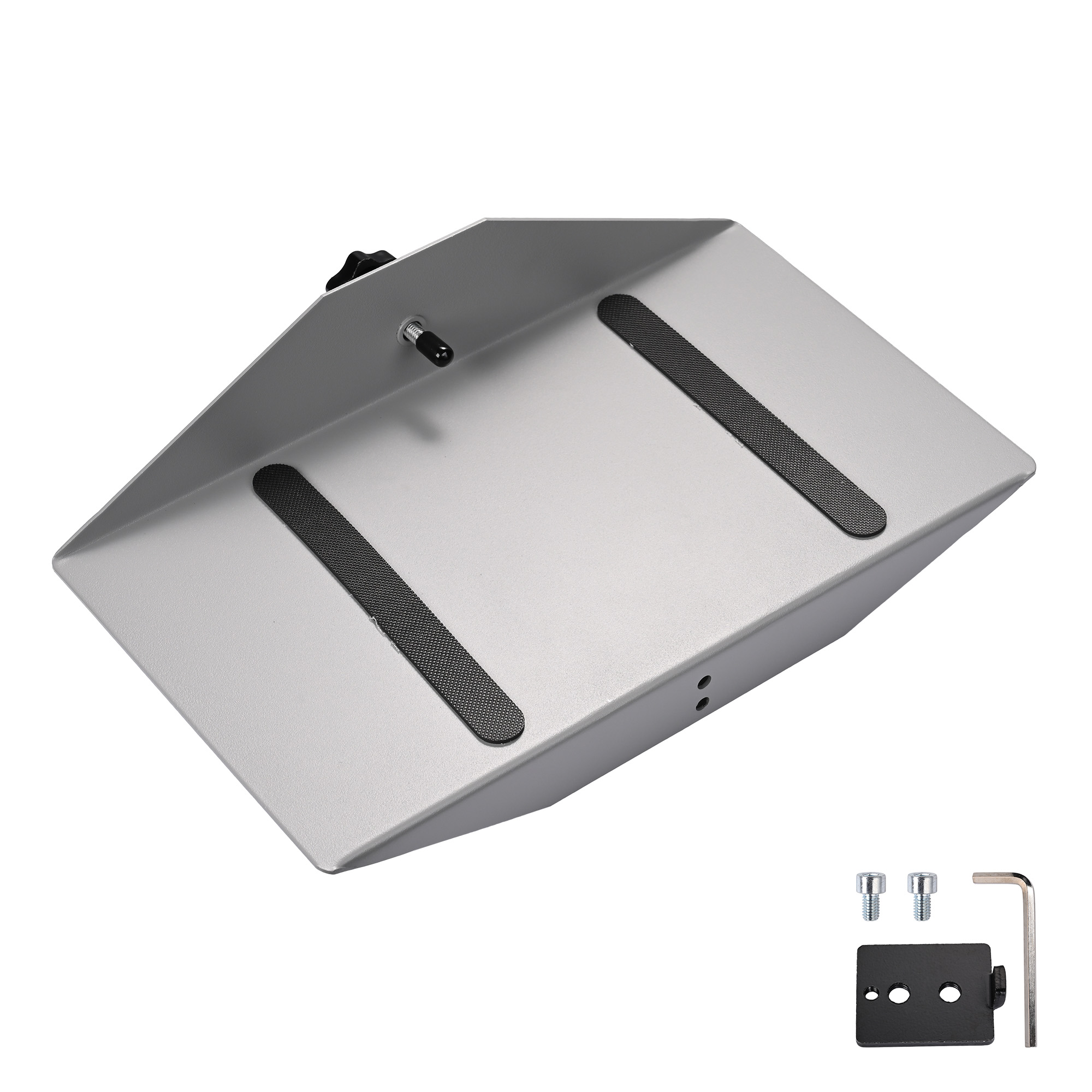 YesSources Medical Mobie PC Cart Computer Dual Mount Extension Pole CPU Holder