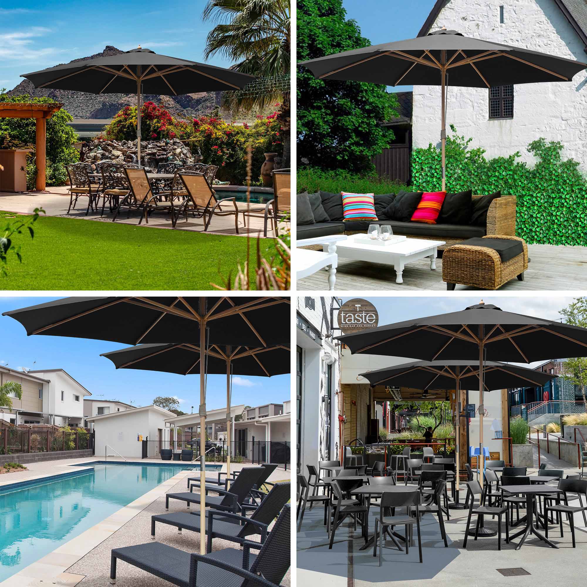 aqua blue 9 ft patio umbrella Unbranded 9 ft. Aluminum Market Half Patio Umbrella in Aqua Blue with Push  Button Tilt Z0795SNHWT