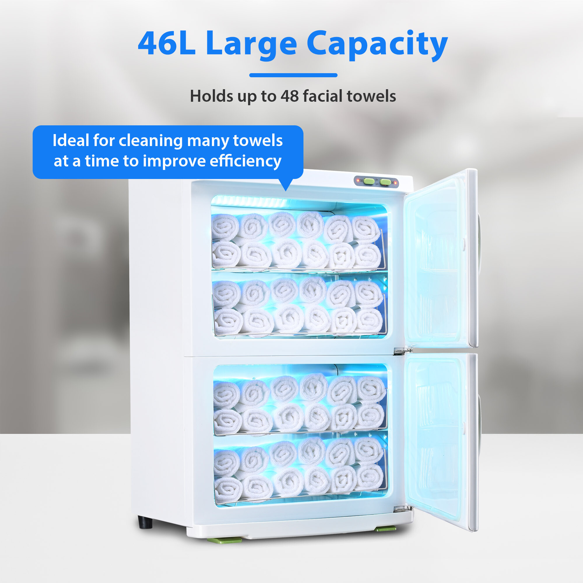 5L/16L/46L Towel Warmer UV Sterilizer Beauty Facial Salon Med Spa ...