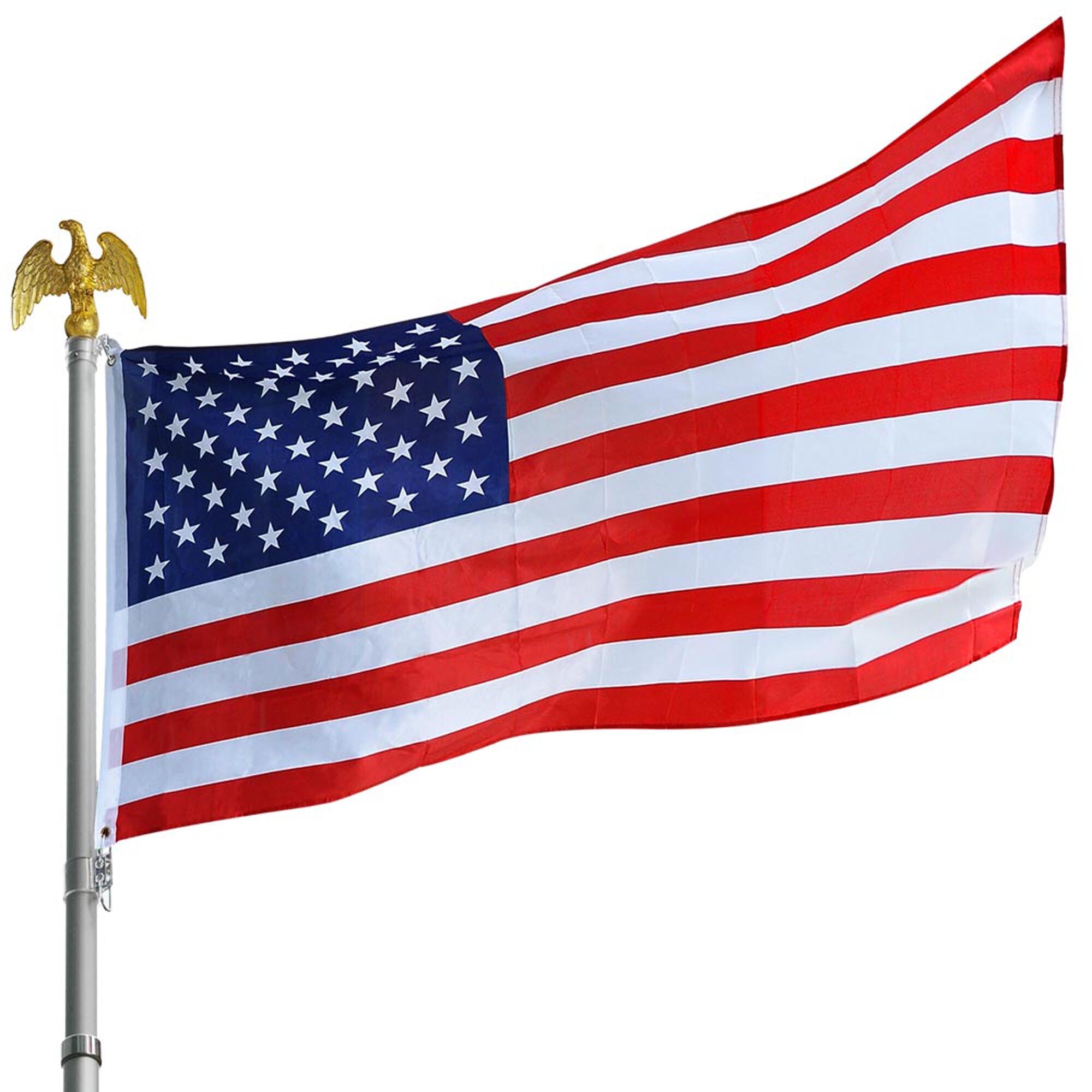 3'x 5' FT American Flag U.S.A U.S. United States Stripes Stars | eBay